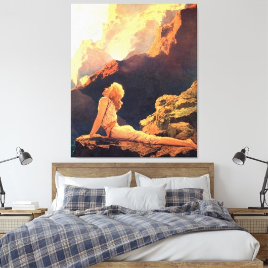 Maxfield Parrish Leinwanddruck (Insitu (Schlafzimmer))