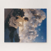 Maxfield Parrish Luftschlösser 1904 Vintage Fantas Puzzle (Horizontal)