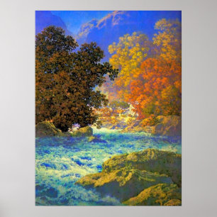 Maxfield Parrish — Misty Morning Poster
