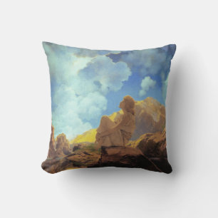 Maxfield Parrish Morgen 1922 Wolken Blau Fine Art Kissen