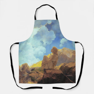 Maxfield Parrish Morgen 1922 Wolken Blau Fine Art Schürze