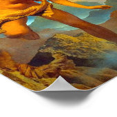 Maxfield Parrish Prometheus Poster (Ecke)