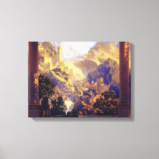 Maxfield Parrish Romance 1922 Leinwanddruck (Vorderseite)