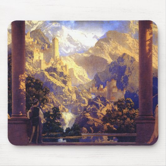 Maxfield Parrish Romance 1922 Mousepad (Vorne)