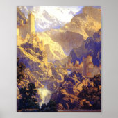 Maxfield Parrish Romance 1922 Poster (Vorne)