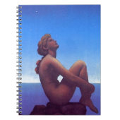 "Maxfield Parrish Sterne " Notizblock (Vorderseite)