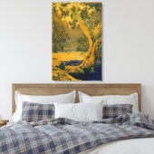 Maxfield Parrish - Studie für Herbstbrook Leinwanddruck (Insitu (Schlafzimmer))