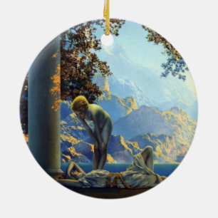 Maxfield Parrish Tagesanbruch II Keramikornament