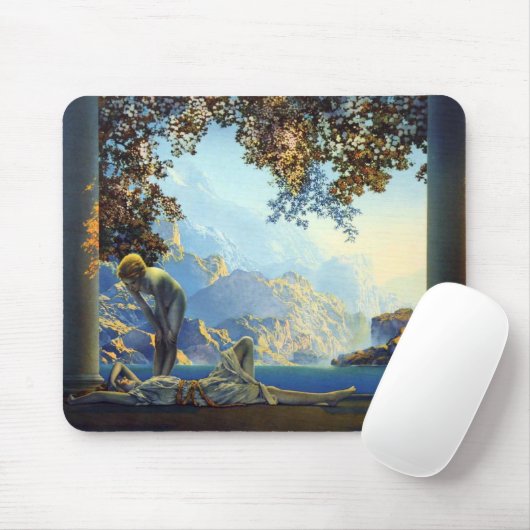 Maxfield Parrish Tagesanbruch Mousepad (Mit Mouse)