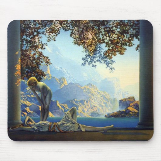Maxfield Parrish Tagesanbruch Mousepad (Vorne)