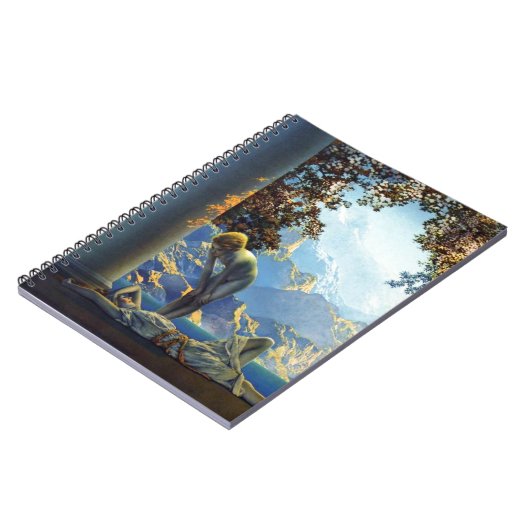 Maxfield Parrish Tagesanbruch Notizblock (Linke Seite)