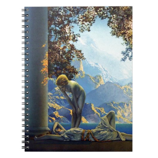 Maxfield Parrish Tagesanbruch Notizblock (Vorderseite)