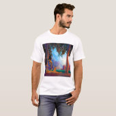 Maxfield Parrish Tagesanbruch T-Shirt (Vorne ganz)