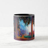 Maxfield Parrish Tagesanbruch Zweifarbige Tasse (Mittel)