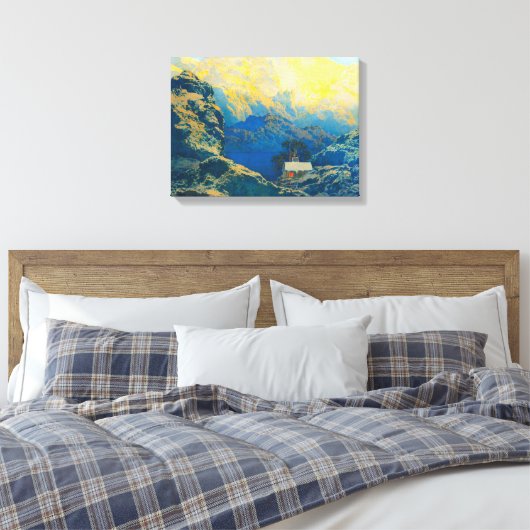 Maxfield Parrish weg von ihm alles 1941 Leinwanddruck (Insitu (Schlafzimmer))