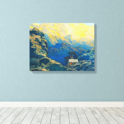 Maxfield Parrish weg von ihm alles 1941 Leinwanddruck (Insitu (Holzboden))