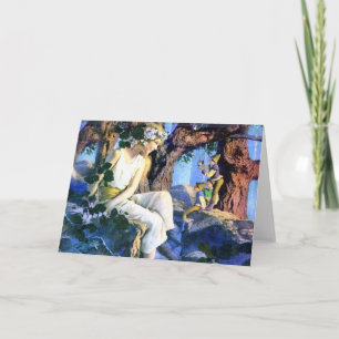 Maxfield Parrishs Feenprinzessin und die Gnome Karte