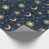 Maxima - Dark Academia Geschenkpapier (Ecke)