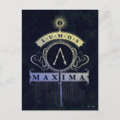 Maxima Harry Potter-Bann-| Lumos grafisch Postkarte (Vorderseite)