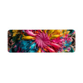 Maximal druckbar Abstrakt farbig (Vorne)