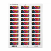 Maximal druckbar Abstrakt farbig (Vorne)