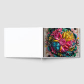 Maximal druckbar Abstrakt farbig Gästebuch (Voll)