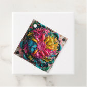 Maximal druckbar Abstrakt farbig Geschenkanhänger (Beispiel)