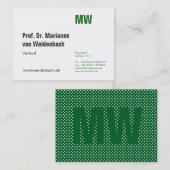 Maximal Elegant Visitenkarte (Vorne/Hinten)