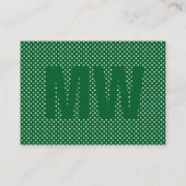 Maximal Elegant Visitenkarte (Rückseite)