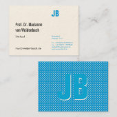 Maximal elegant visitenkarte (Vorne/Hinten)