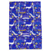Maximal Hanukkah Mittlere Geschenktüte (Rückseite)