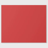 Maximal Rot Einfache Farbe Geschenkpapier (Flach)