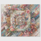 Maximal Vintage Dekoupage Geschenkpapier (Flach)