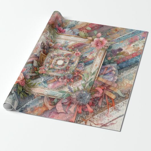 Maximal Vintage Dekoupage Geschenkpapier (Ungerollt)