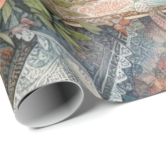 Maximal Vintage Dekoupage Geschenkpapier (Rolleneckpunkt)