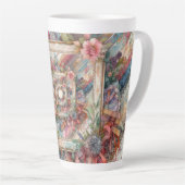 Maximal Vintage Dekoupage Milchtasse (Rechte Ecke)