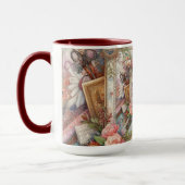 Maximal Vintage Dekoupage Tasse (Links)