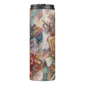 Maximal Vintage Dekoupage Thermosbecher (Rückseite)