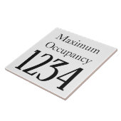 Maximale Belegung Fliese (Seite)