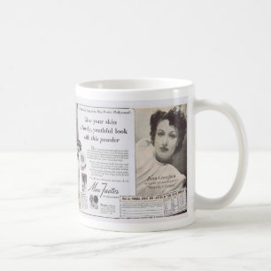 Maximale Faktor-Anzeige Joans Crawford Kaffeetasse