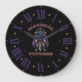 Maximale Fitness Hero Wall Uhr