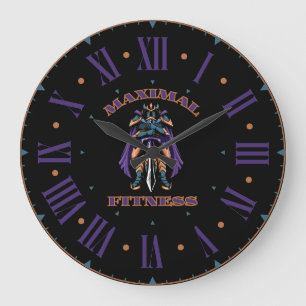 Maximale Fitness Hero Wall Uhr