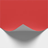 Maximale Rot-Solid-Farbe Geschenkpapier (Ecke)