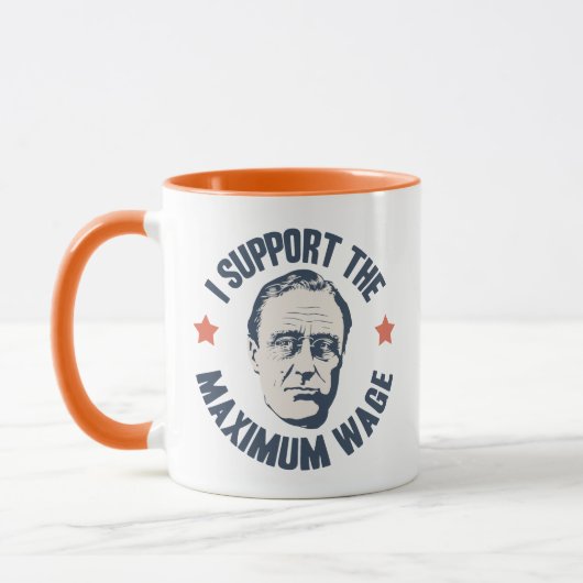 Maximaler Lohn FDR Tasse (Links)