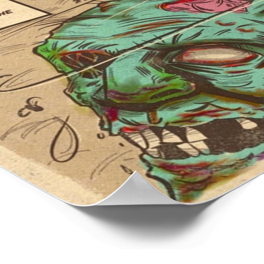 Maximaler Overdrive Poster (Ecke)