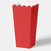 Maximaler Red Popcorn Box Gefallen Geschenkschachtel (Rückseite)