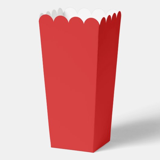 Maximaler Red Popcorn Box Gefallen Geschenkschachtel (Rückseite)