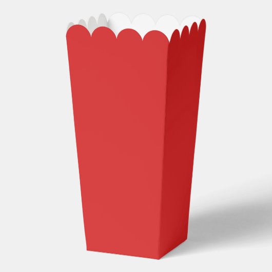 Maximaler Red Popcorn Box Gefallen Geschenkschachtel (Vorderseite)