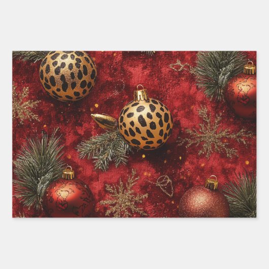 Maximaler Weihnachtsmann Geschenkpapier Set (Vorderseite 2)