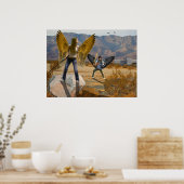 Maximales Fahrplakat Poster (Küche)